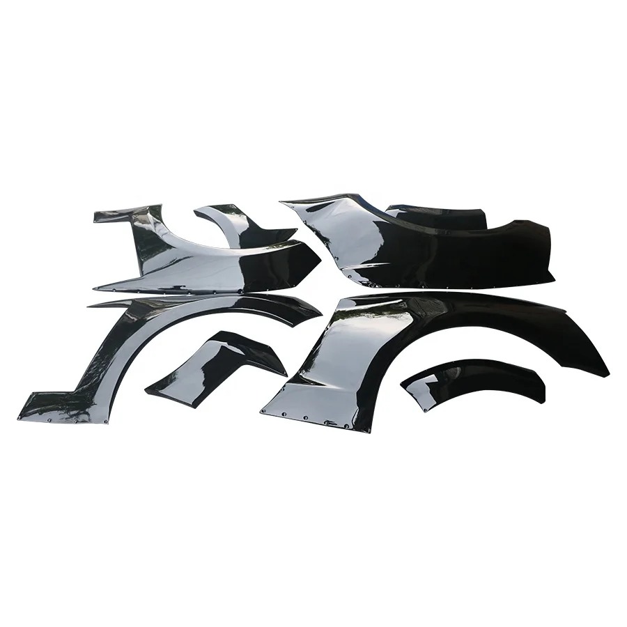 Wide Body Kit for  Mustang Perfect Fitment 8-Piece Front & Rear Fender Flares
